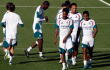 Jugadores del Real Madrid en entrenamiento