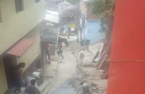 337811_BLU Radio. Mujer fue arrastrada por una vaca en Nariño, Antioquia / Foto: Captura de video