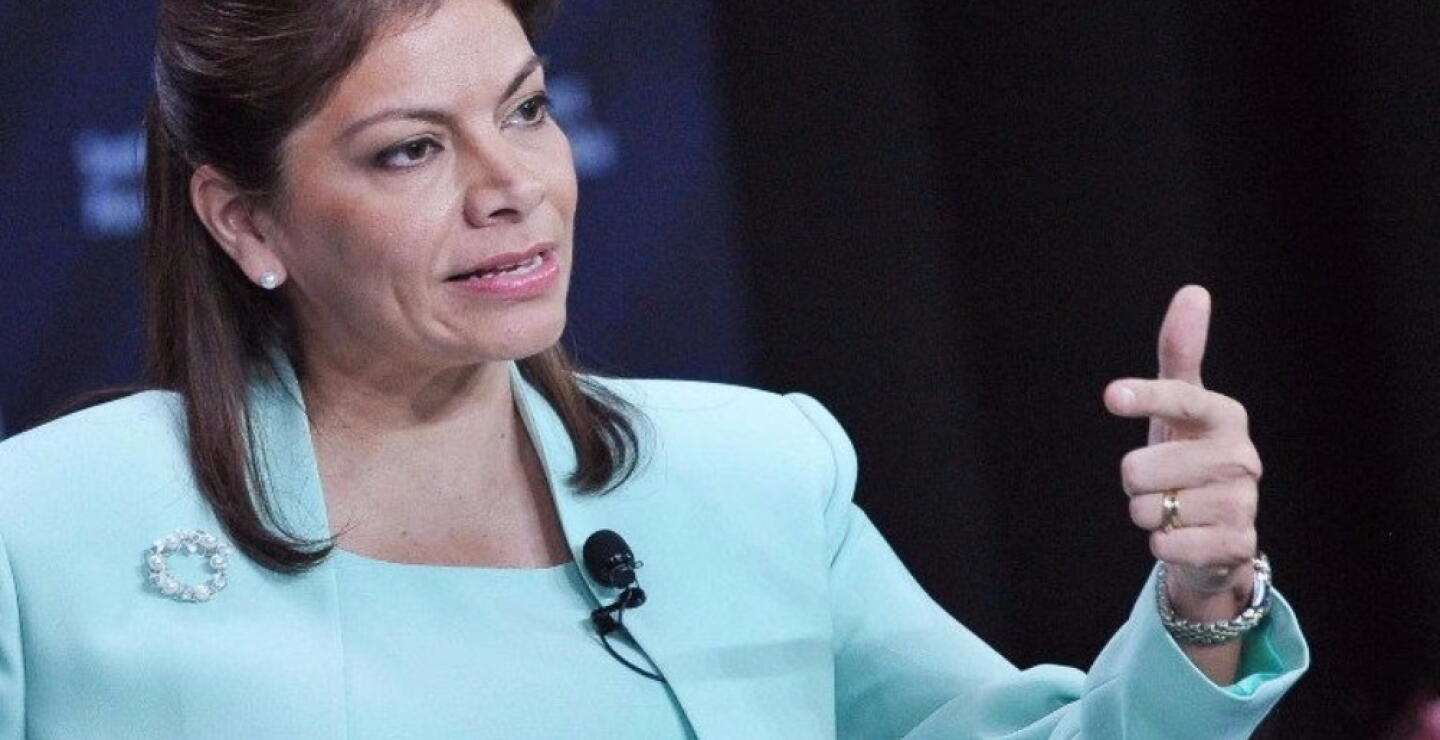 287892_Foto: Laura Chinchilla, expresidenta de Costa Rica / AFP
