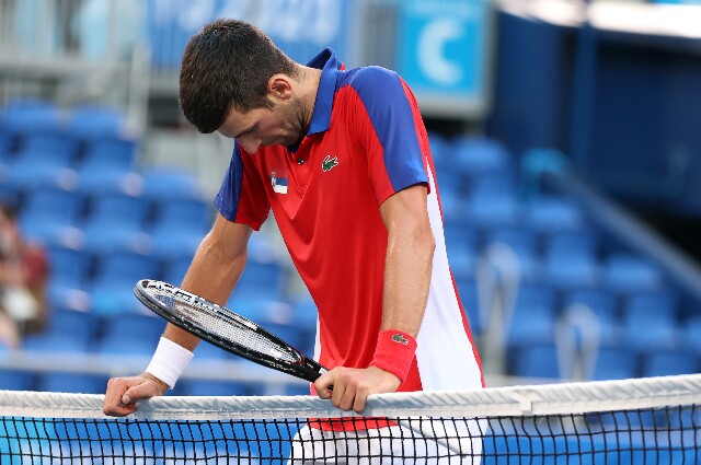 Malas noticias para Djokovic en Juegos Olímpicos de Tokio: se retiró del dobles mixtos por lesión