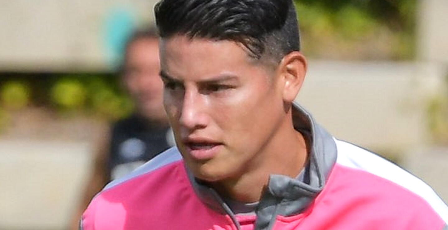 James Rodríguez, suplente en el Rayo Vallecano