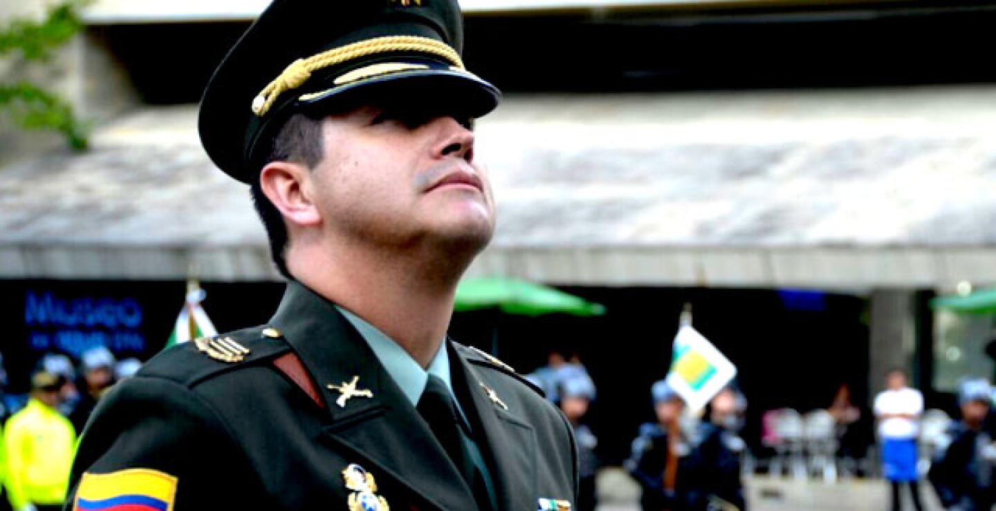 Coronel Carlos Mauricio Sierra Niño - Cortesía Policía de Antioquia