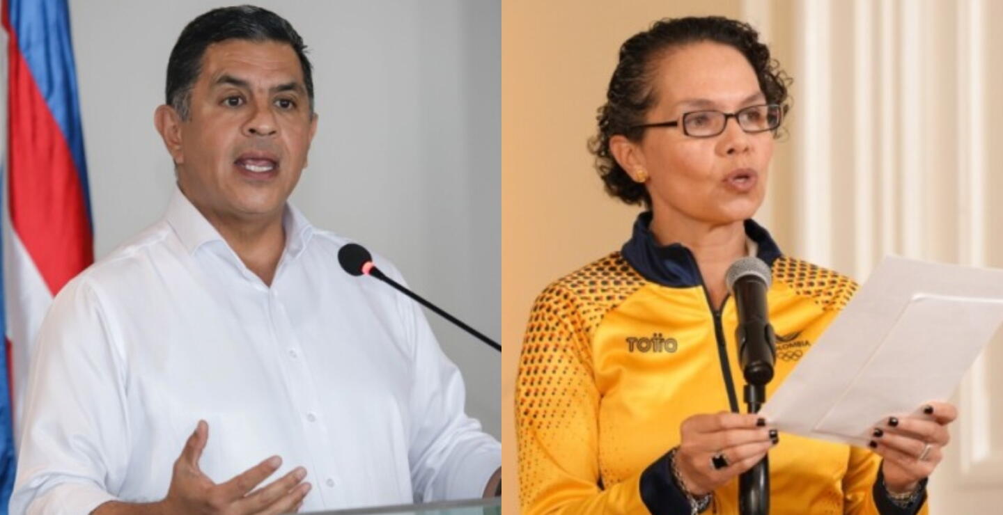Jorge Iván Ospina y Astrid Rodríguez