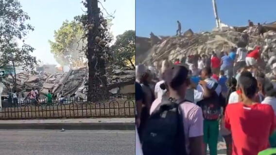 Afectaciones por temblor en Cali