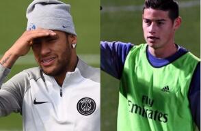 292664_BLU Radio. Neymar - James // Foto: AFP