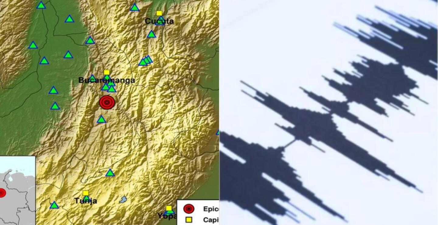 Segundo temblor en Colombia este sábado 20 de diciembre: se registró en otro departamento