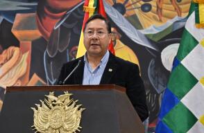Luis Arce, presidente de Bolivia