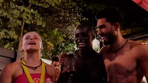 Renzo empieza a molestar con las personas de Gamma en el Desafío 2024.