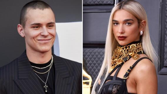 Aron Piper estaría teniendo un romance con Dua Lipa Aron Piper estaría teniendo un romance con Dua Lipa