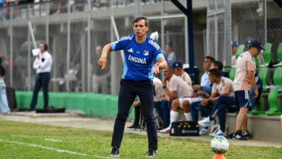 Fabián Bustos, director técnico de Millonarios.