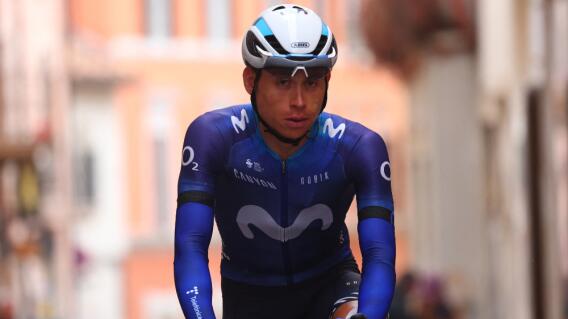 Einer Rubio, ciclista colombiano del Movistar Team, en el Giro de Italia 2023 Einer Rubio, ciclista colombiano del Movistar Team, en el Giro de Italia 2023