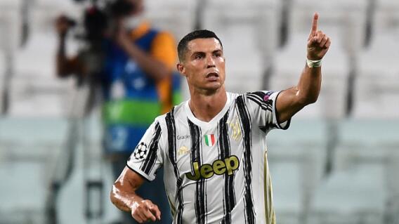Cristiano Ronaldo en Juventus vs Lyon Cristiano Ronaldo en Juventus vs Lyon