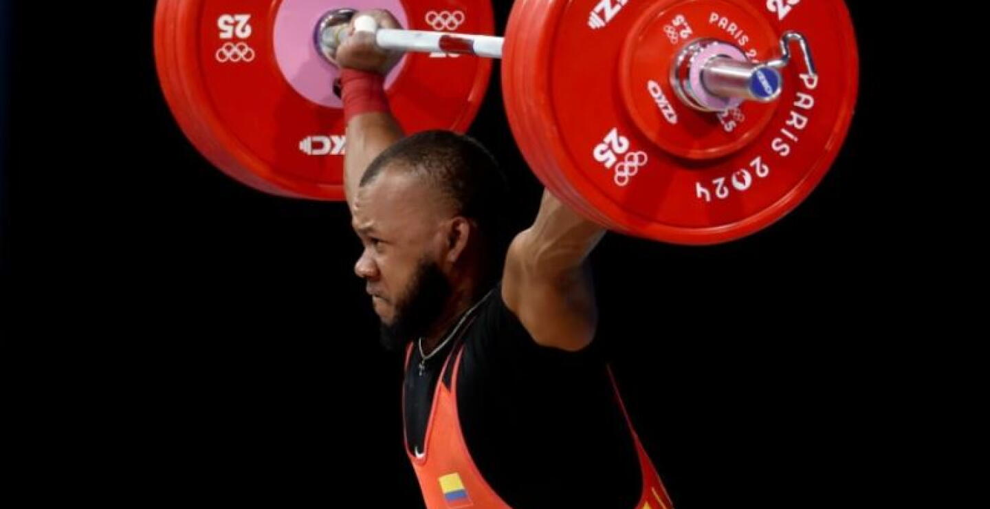 Yeison López, un gigante: ganó la medalla de plata en pesas, de los Juegos Olímpicos