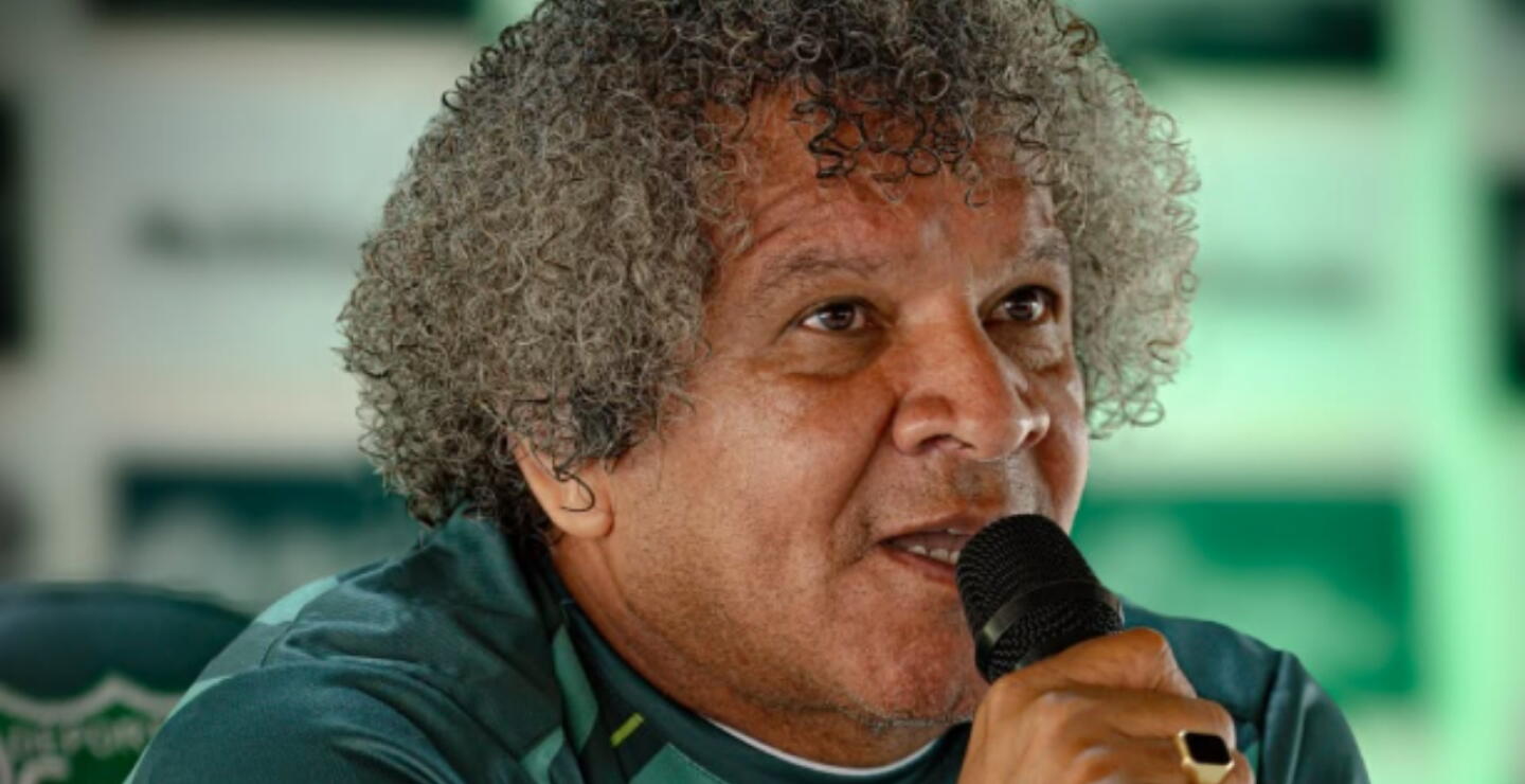 Alberto Gamero, director técnico del Deportivo Cali. 