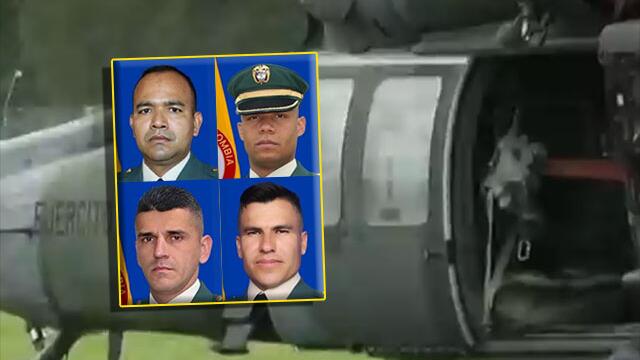 Posible causa de accidente de helicóptero en el que murieron cuatro militares en Cauca Posible causa de accidente de helicóptero en el que murieron cuatro militares en Cauca