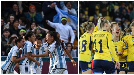 Este miércoles, Argentina y Suecia se enfrentan en el Mundial femenino.