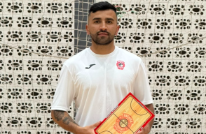 David Jiménez, DT colombiano en el fútbol sala de Europa.