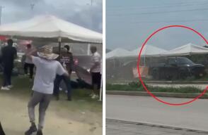 Accidente durante carrera en Santa Marta: camioneta perdió el control y se salió de la vía