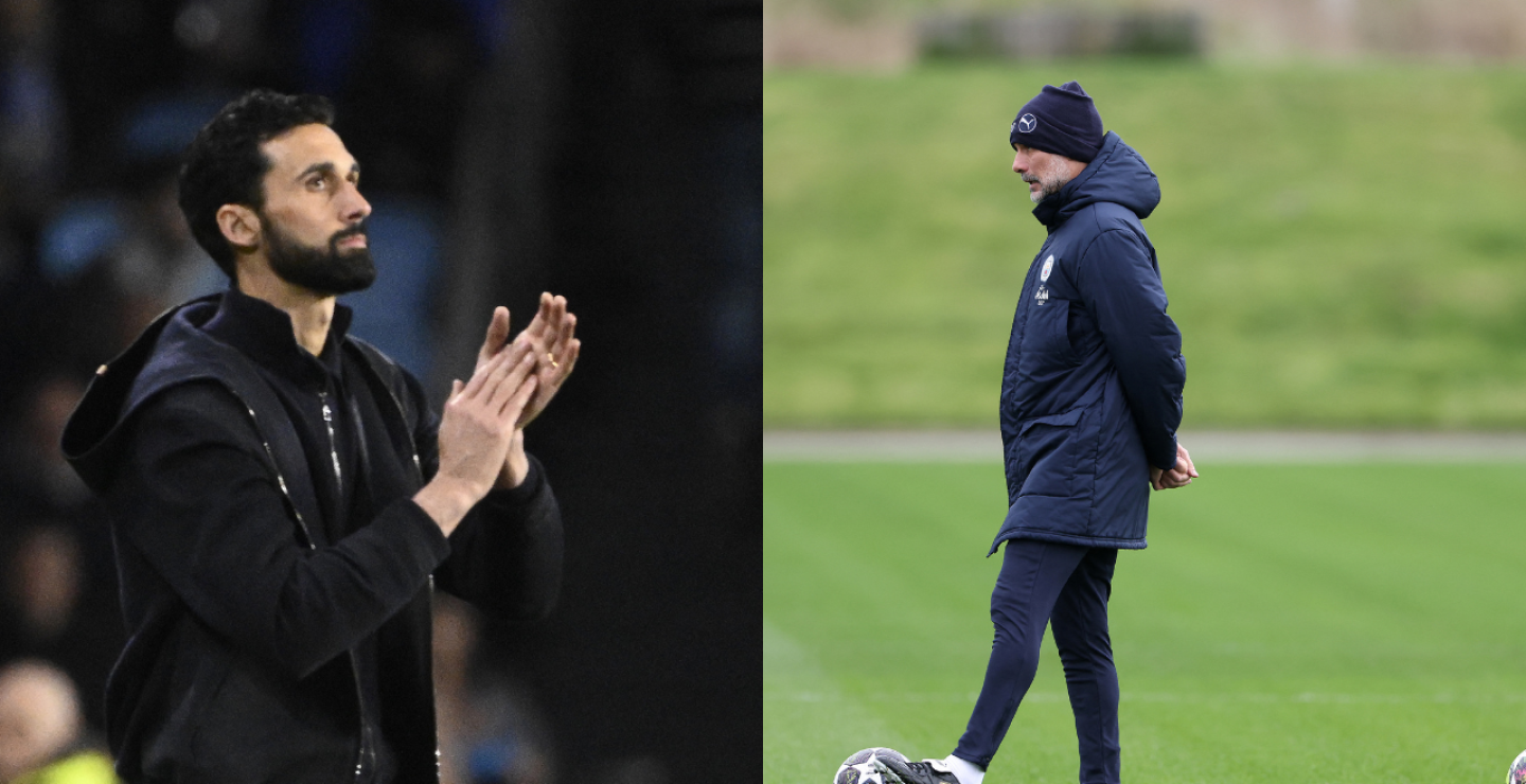 Álvaro Arboleda y  Pep Guardiola 