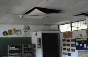 Escuela de la vereda La Mesa de Támesis.