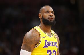 LeBron James, figura de Los Ángeles Lakers, disputa su temporada 21 en la NBA LeBron James, figura de Los Ángeles Lakers, disputa su temporada 21 en la NBA