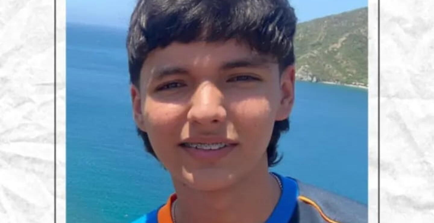 Familiares buscan a Diego David Pico Cala de 16 años.