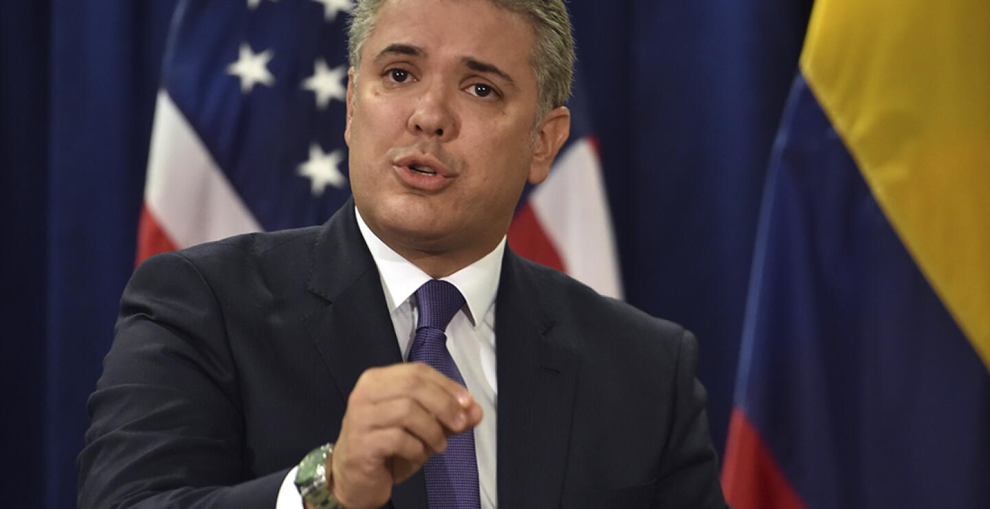 316272_Blu Radio. Iván Duque. Foto: AFP