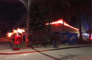 289203_BLU Radio. Incendio en Itagüí, Antioquia / Foto: BLU Radio