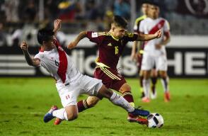 280699_Perú vs Venezuela. Foto: AFP