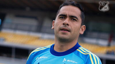 James Aguirre, arquero de Millonarios.