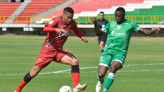 Patriotas contra La Equidad, en la Liga I-2022 del fútbol colombiano Patriotas contra La Equidad, en la Liga I-2022 del fútbol colombiano