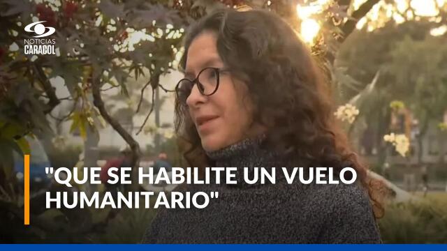 Colombiana pide ayuda para sacar a su familia de Beirut, en medio del conflicto con Israel Colombiana pide ayuda para sacar a su familia de Beirut, en medio del conflicto con Israel