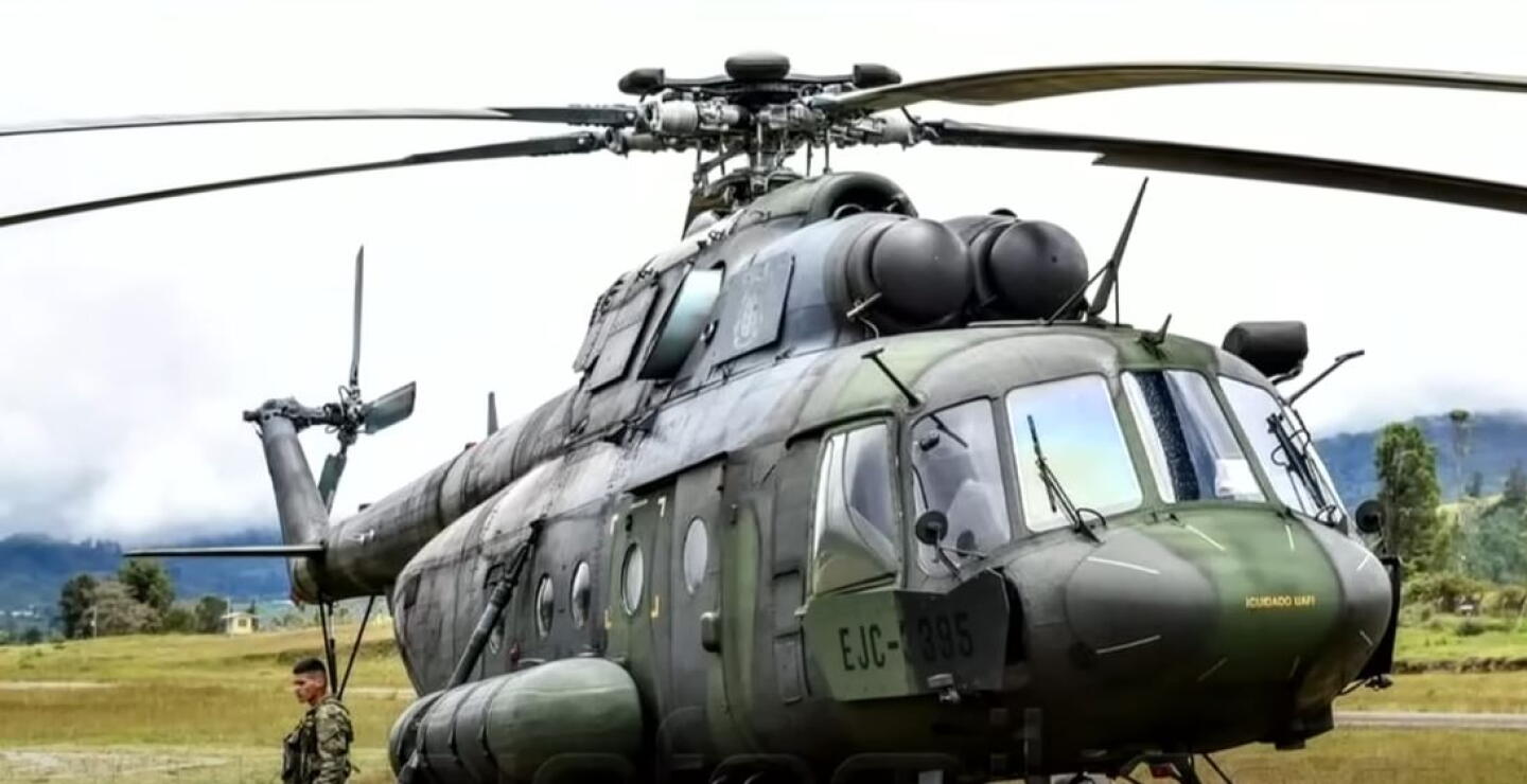 Angustiantes momentos en los que campesinos hallaron helicóptero del Ejército siniestrado