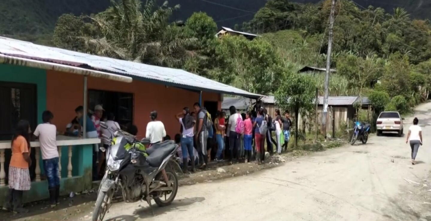 Alerta en Nariño: más de 4.000 desplazados llegaron al municipio de Ricaurte