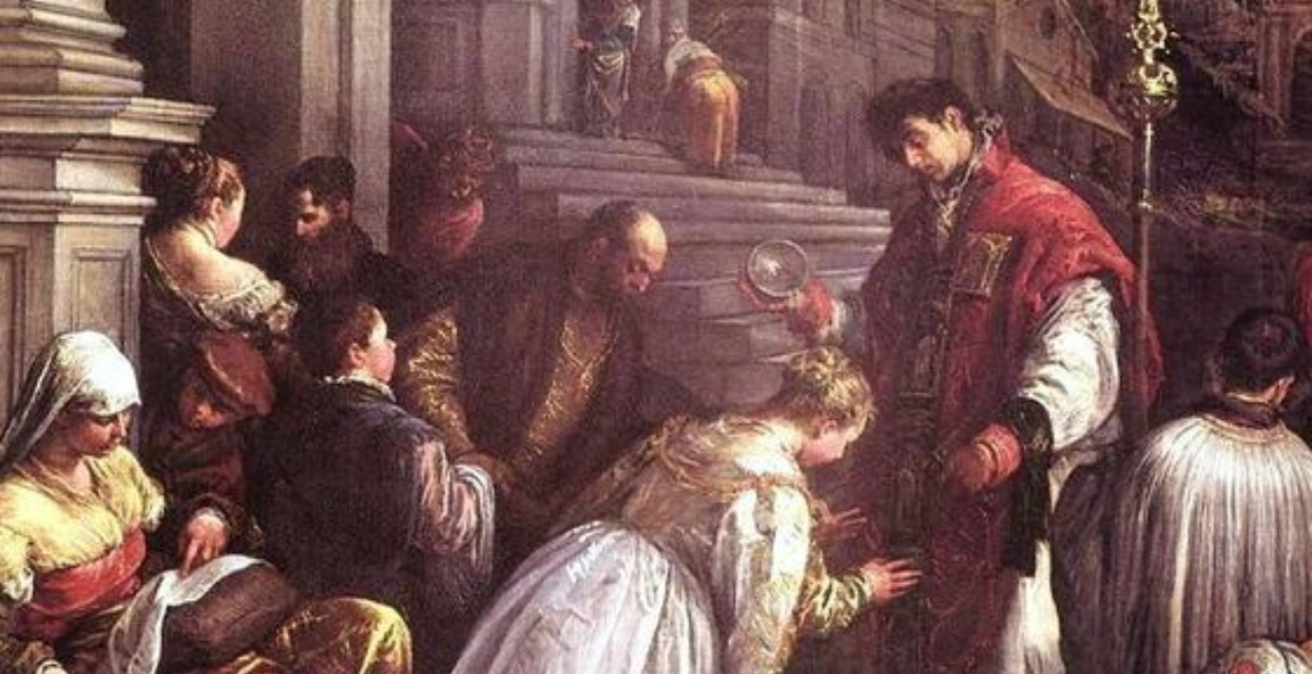 San Valentín bautiza a Santa Lucía