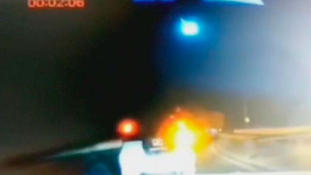 Así se vio el momento en que potente meteorito impactó en Songyuan, China Así se vio el momento en que potente meteorito impactó en Songyuan, China