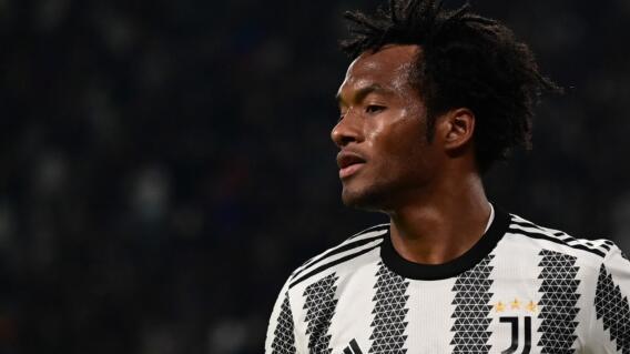 Juan Guillermo Cuadrado en su paso por la Juventus. 