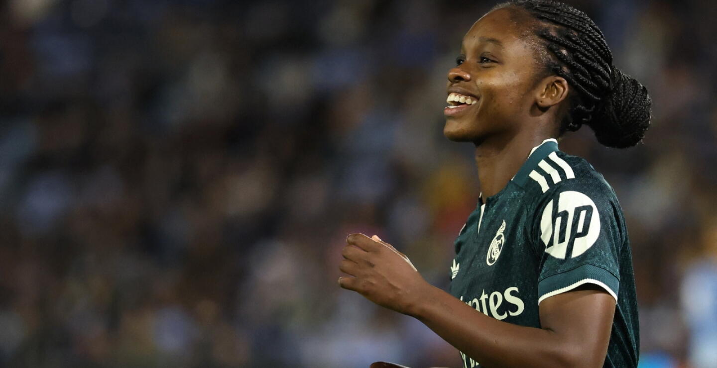Linda Caicedo, delantera colombiana que es figura en el Real Madrid. 