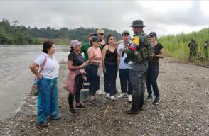 Funcionarios y contratistas de la gobernación del Cauca liberados.