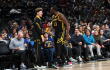 Draymond Green durante para de los Golden State Warriors
