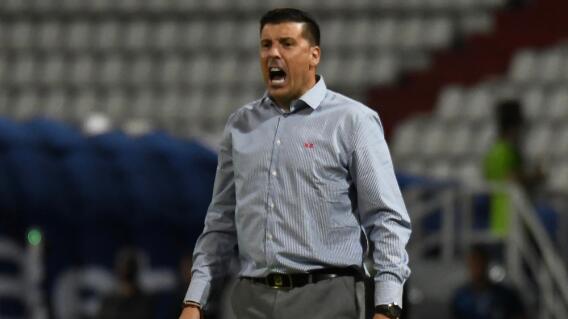 Juan Cruz Real, entrenador del Junior de Barranquilla Juan Cruz Real, entrenador del Junior de Barranquilla