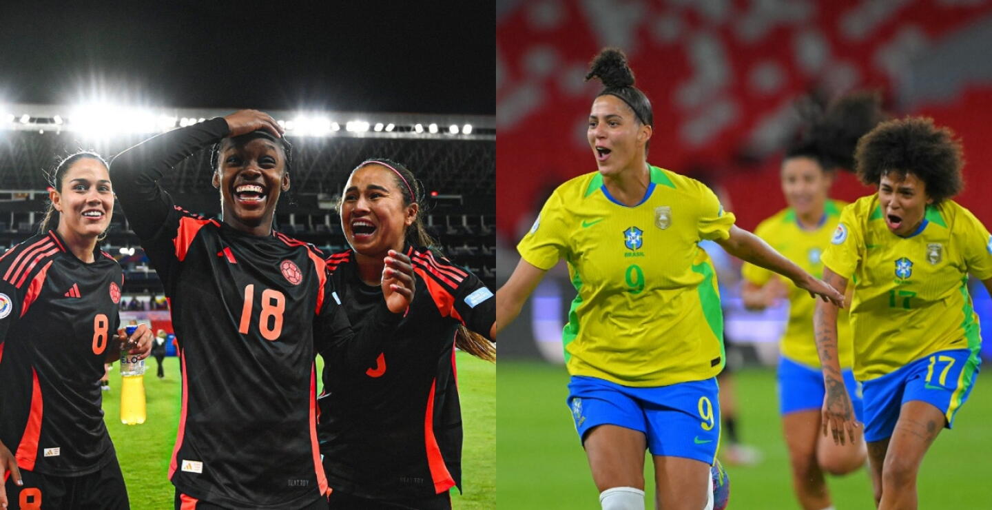 Colombia y Brasil lucharán por título de Copa América femenina 2025.