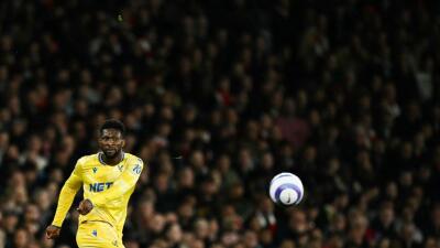 Jefferson Lerma con el Crystal Palace.