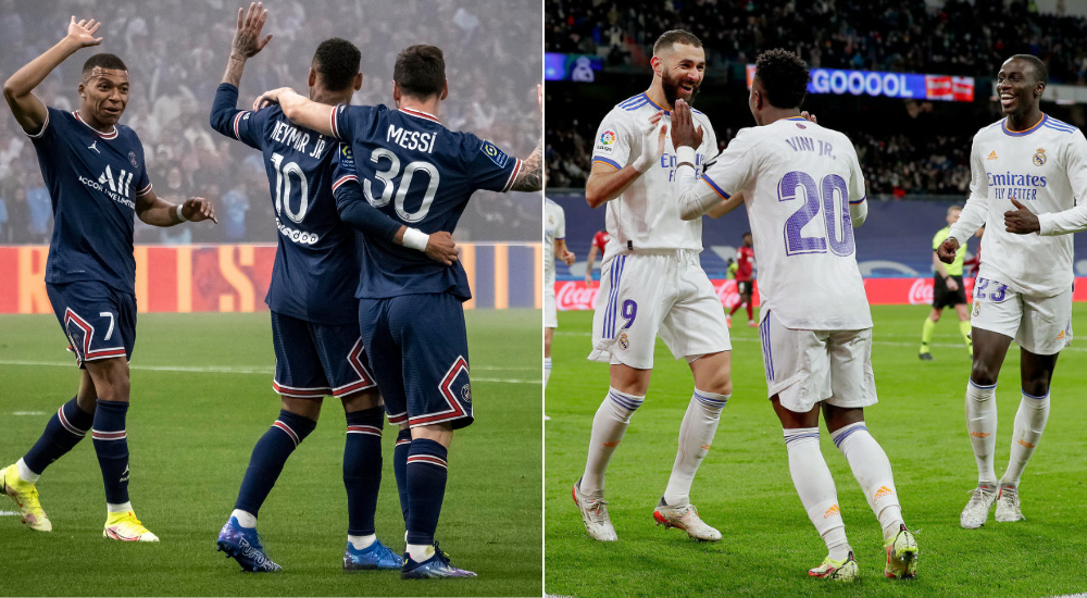 PSG vs Real Madrid 