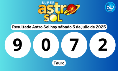 Resultado Astro Sol hoy sábado 5 de julio de 2025 Resultado Astro Sol hoy sábado 5 de julio de 2025