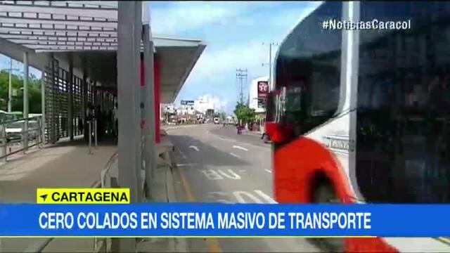 ¡Sí se puede! Cartagena tiene cero colados en Transcaribe ¡Sí se puede! Cartagena tiene cero colados en Transcaribe