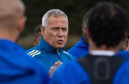 Hernán Torres en su primer entrenamiento en su vuelta a Millonarios. 