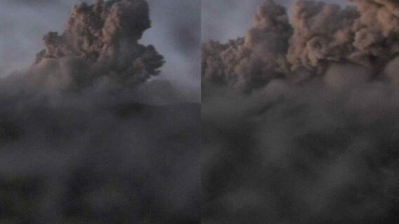 Alerta Naranja en volcán Puracé: continúa registro de actividad sísmica y emisión de ceniza