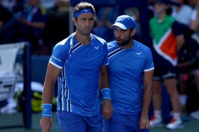 Juan Sebastián Cabal y Robert Farah, tenistas colombianos Juan Sebastián Cabal y Robert Farah, tenistas colombianos
