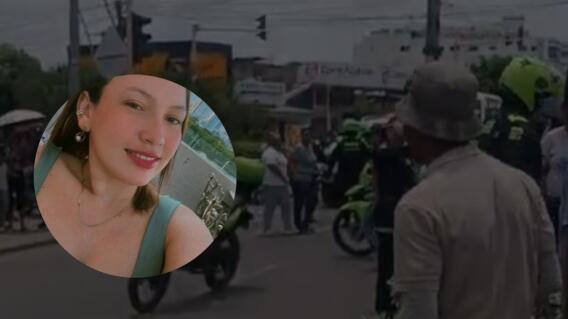 Mujer que falleció frente a un centro comercial Mujer que falleció frente a un centro comercial